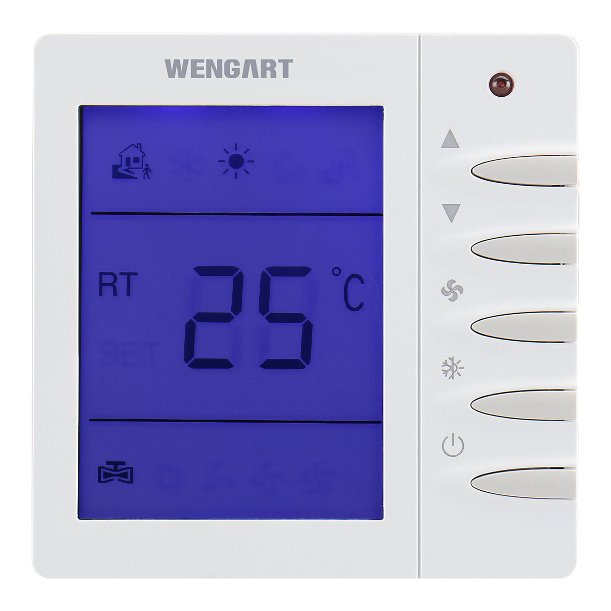 Digital Floor Heating Indoor Thermostat 220V LCD Programmable Heating Controller