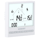 Thermostat tactile programmable Wengart WG372, AC230V 3A