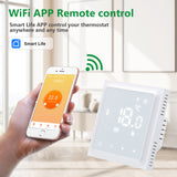 Wengart WiFi Thermostat WG611,Heat and Cold Mode AC230V Max3A 2.4GHz TUYA APP  for Radiant Floor Heating,Compatible with Alexa Echo/Google Home