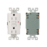 Wengart GFCI Outlet,AC125V 15Amp Tamper Resistant GFCI Receptacle, UL Listed