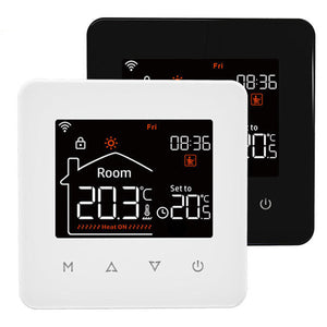 Thermostat tactile programmable Wengart WG372, AC230V 3A