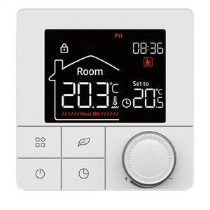 Thermostat tactile programmable Wengart WG372, AC230V 3A