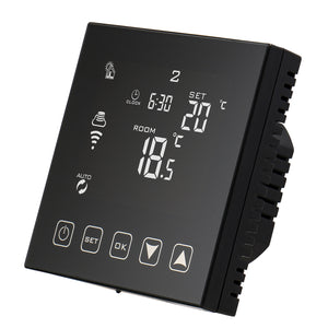 Wengart Thermostat Programmable WG603B,3A  Floor Heating Black