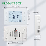 Wengart Heat Pump Thermostat WG808,24V Line Voltage