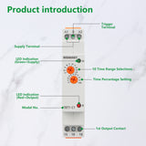 Wengart Delay Time Relay TBT7-C1,Delay Off 1SPDT