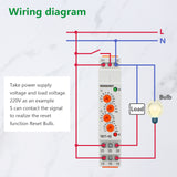 Wengart Delay Time Relay TBT7-R2,ACDC12-240V Cycle Delay,2SPDT