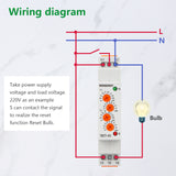 Wengart Delay Time Relay TBT7-R1,ACDC12-240V Cycle Delay,1SPDT