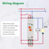 Wengart Delay Time Relay TBT7-C2,Delay Off 2SPDT