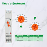 Wengart Delay Time Relay TBT7-C2,Delay Off 2SPDT