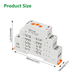 Wengart Delay Time Relay TBT7-A2,10 Functions Time Relay,2SPDT