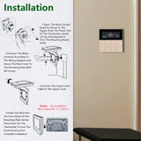 Wengart Digital Thermostat WG351,AC230V Touch Button,3A