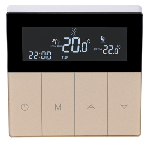 Thermostat numérique Wengart WG351, bouton tactile AC230V, 3A