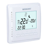 Wengart Weekly Programmable Thermostat WG306,AC230V 3A