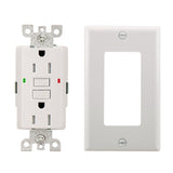 Wengart GFCI Outlet,AC125V 15Amp Tamper Resistant GFCI Receptacle, UL Listed
