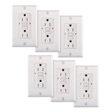 Wengart GFCI Outlet,AC125V 15Amp Tamper Resistant GFCI Receptacle, UL Listed