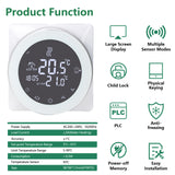 Wengart Home Thermostat Controller WG312,AC230V Max3A