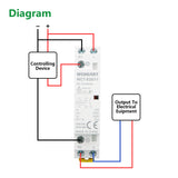 Wengart Household DC Contactor WCT-E25,25A,1NO1NC