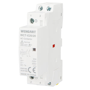 Wengart DC Contactor WCT-E20,20A,2NO