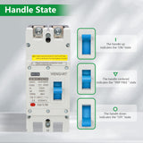 Wengart DC Molded Case Circuit Breaker WGM3DC-250,DC1000V 2P 100A