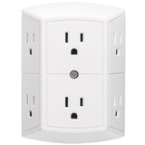 Wengart Multi Plug Outlet Extender AC125V 15Amp 6 Outlet Extender