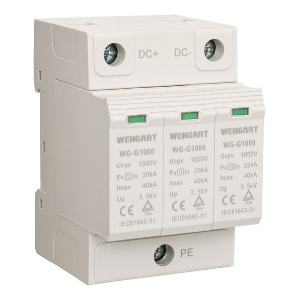 Wengart PV Surge Protective Device WG-1000,3P,20-40kA