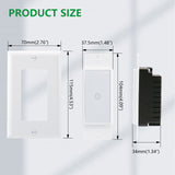 Wengart Wall Touch Light Switch Capacitive Touch Switch