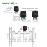 Wengart  Floor heating Actuator WG905, Normally Closed AC230V 2W M30*1.5