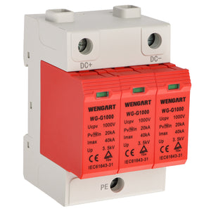 Wengart PV Surge Protective Device WG-G1000,3P,20-40kA