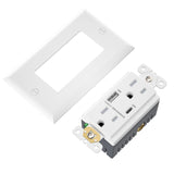 Wengart 15A USB Outlet PD20W,Type A&Type C PD3.0 QC3.0