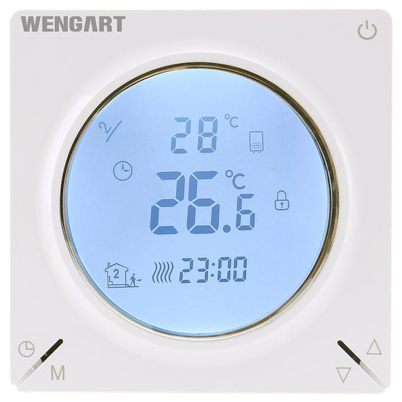 Wengart Termostato Digital para Calefacción por Suelo Radiante