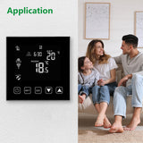 Wengart Thermostat Programmable WG603B,3A  Floor Heating Black