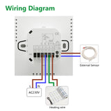 Wengart Digital Thermostat WG903,Programmable,Suitable For Heating Systems