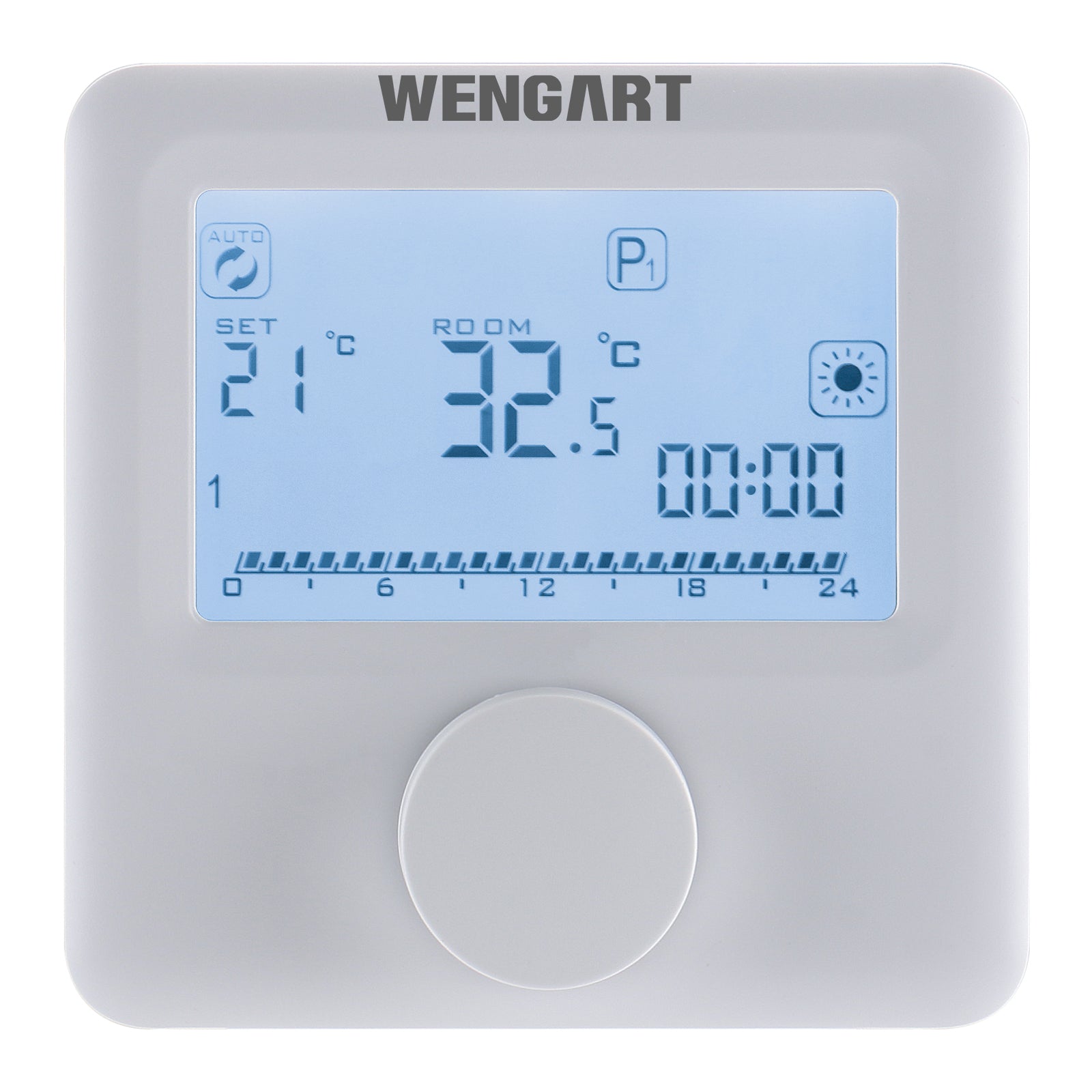 Wengart Gas Thermostat WG06BW, Digital LCD Display,Programmable,Batter –  WENGART