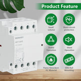 Wengart Home AC Contactor WCT-32,32A,2NO2NC