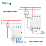 Wengart AC Contactor WCT-50,50A,2NO2NC