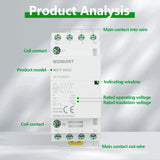 Wengart Household AC Contactor WCT-16,16A,2NO2NC