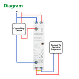 Wengart Home AC Contactor WCT-25,25A,1NO1NC