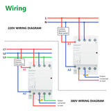 Wengart Household AC Contactor WCT-63,63A,4NC