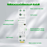 Wengart Household AC Contactor WCT-16,16A,1NO1NC