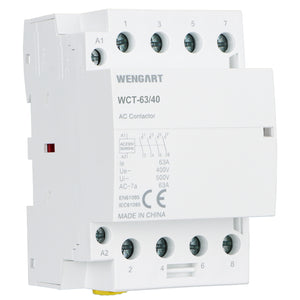 Wengart Household AC Contactor WCT-63,63A,4NO