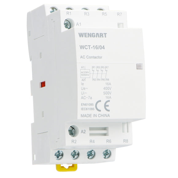 Wengart Household AC Contactor WCT-16,16A,4NC