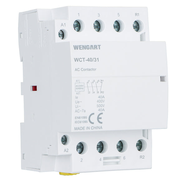 Wengart AC Contactor WCT-40,40A,3NO1NC