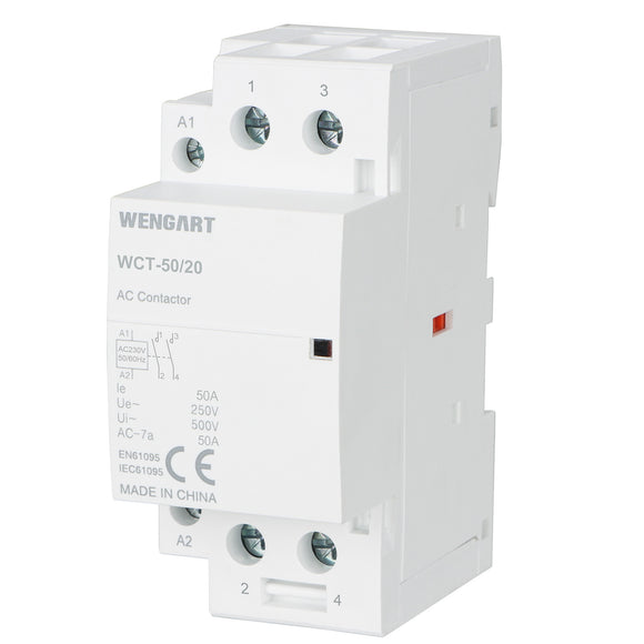 Wengart AC Contactor WCT-50,50A,2NO