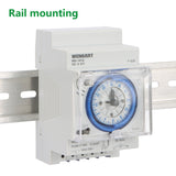 Wengart 24 Hours Time Switch WG-180D,Mechanical Timer with Waterproof Cover