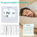 Thermostat tactile programmable Wengart WG372, AC230V 3A