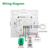 Wengart Thermostat WG6000,3A Water Heating Programmable