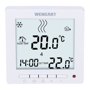 Wengart Water Floor Heating Thermostat WG305,AC230V 3A