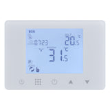 Wengart RF Wireless Thermostat & Receiver WG09RF,Programmable Touch Screen LCD Display
