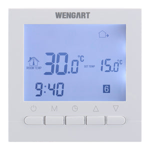 Termostato, 3A programable termostato digital controlador de