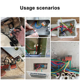 Wengart Quick connection terminal for wire connection Lever-Nut, 5 Conductor Wire Connectors,Compact Connectors PCT-215 Pack of 100